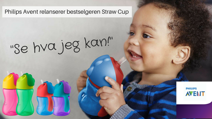 Philips Avent relanserer bestselgeren Straw Cup!