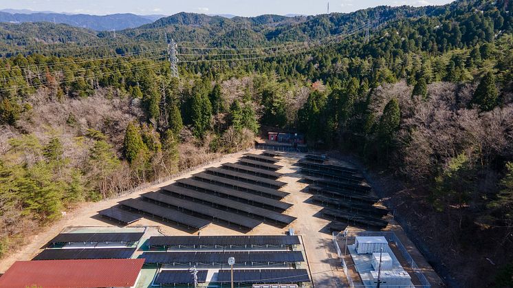NGK_One of Ena Electric Power’s photovoltaic equipment sites