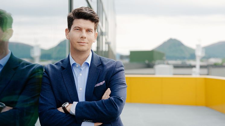 Administrerende direktør Brynjar Kværnstuen i Vesterålen Havbruk. Foto: Einar Aslaksen