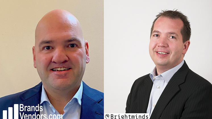 Bob Hanemaaijer from BrandsVendors will join the sales team as a Sales agent in the Benelux region and Anders Simonsen from Brightminds is the new Sales agent in Norway. 
