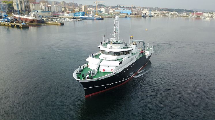 Argentina’s new oceanographic and fishing research vessel 52m Victor Angelescu