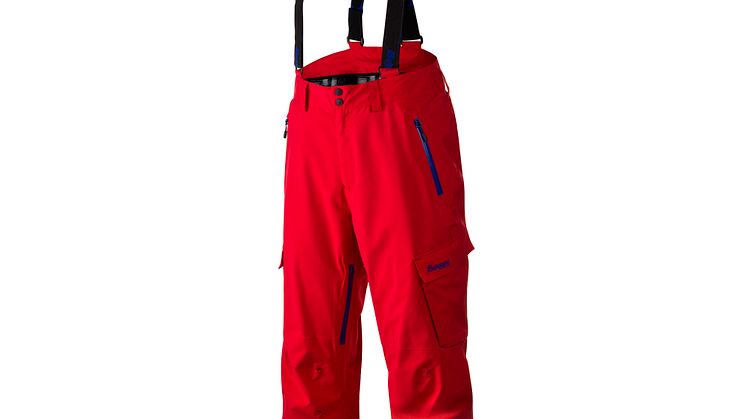 Stranda Herre: Red/Cobalt Blue