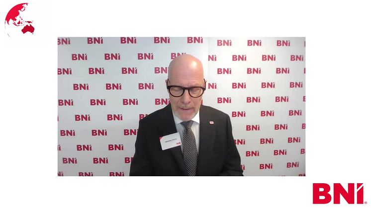 BNI Skandinavia CEO National Director Gunnar Selheden & Developer 2020