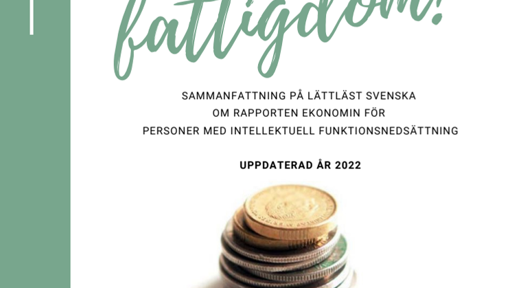 Lättläst version av Fångad i fattigdom? Uppdaterad 2022