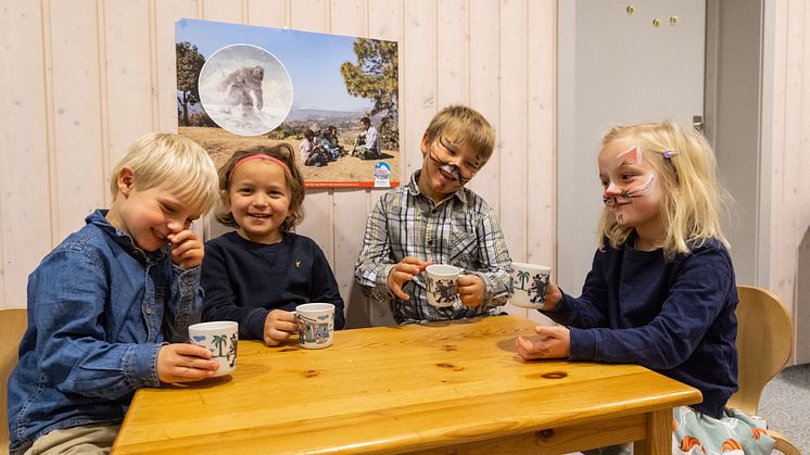 Femåringene Torjus - Benjamin - Isak og Lilly i Simenstua bhg okt 22 - 24 - 9I4A5293 - Foto Øyvind S Endal