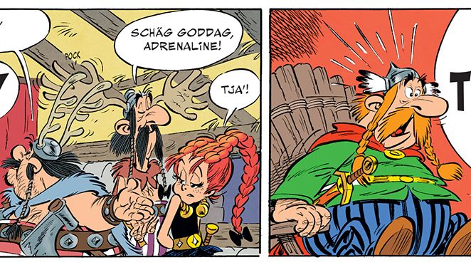 Serierutor från Asterix nr 38 – Vercingetorix dotter