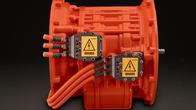 Scania Engines präsentiert ein Konzept für Hybrid- und vollelektrische Antriebssysteme.