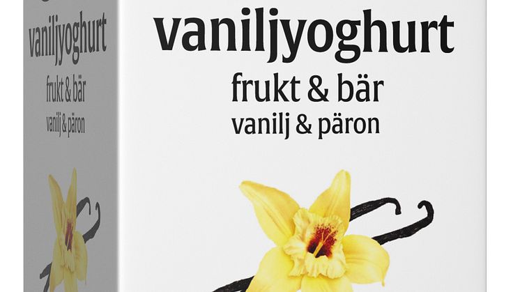 BARA vaniljyoghurt vanilj och päron