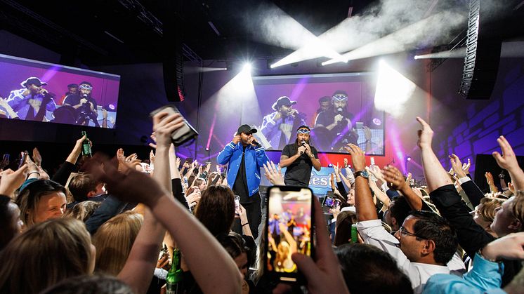 Madcon på JYSKs årsfest 2022