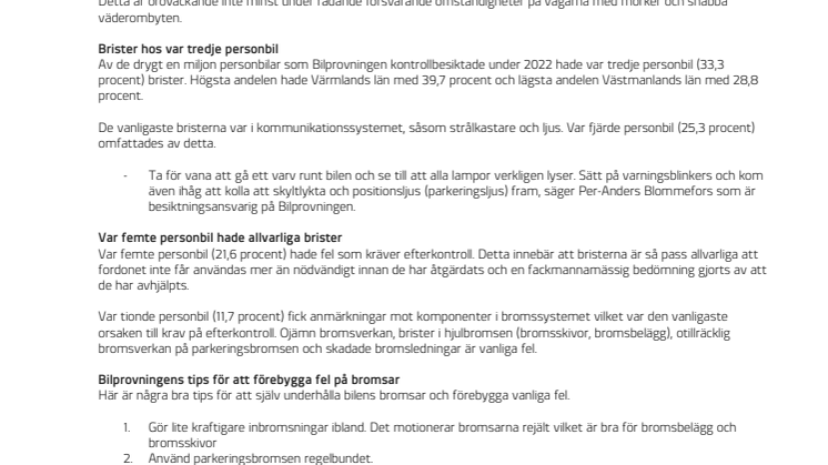 Pressinfo_Bilprovningen_besiktningsutfall_2022_personbilar.pdf