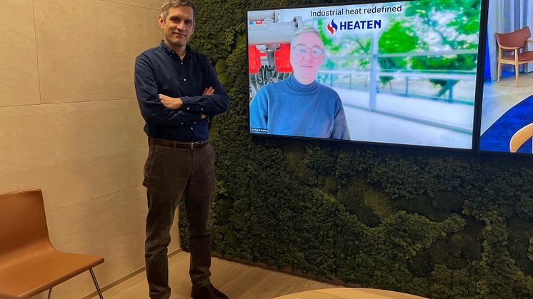 Jean Baptiste Curien, Investment Manger in Nysnø and Dr.Peter Breithaupt, CEO in Heaten AS