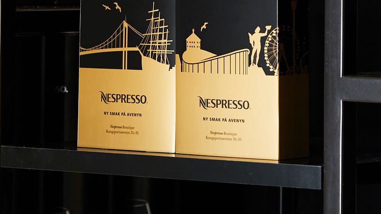 Nespresso Göteborg Ny smak på Avenyn