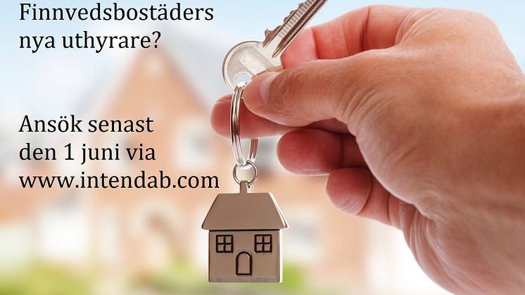 Finnvedsbostäder söker uthyrare.
