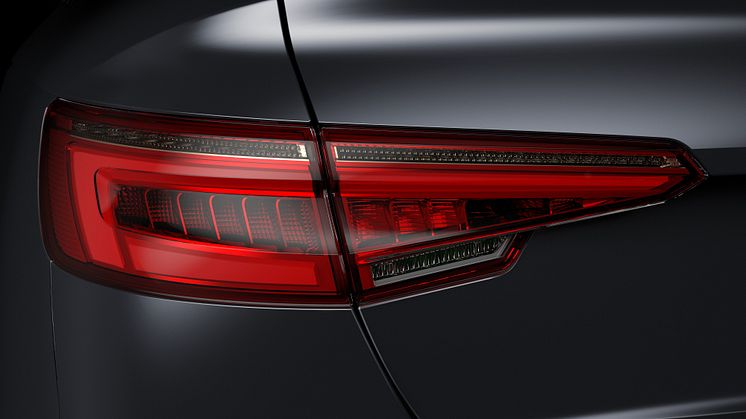 ​Nya Audi A4 med belysningslösningar från Hella