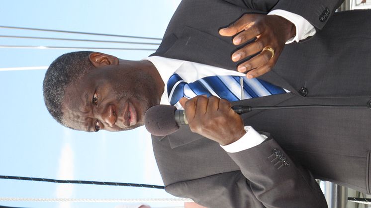 Inbjudan till presskonferens med Denis Mukwege