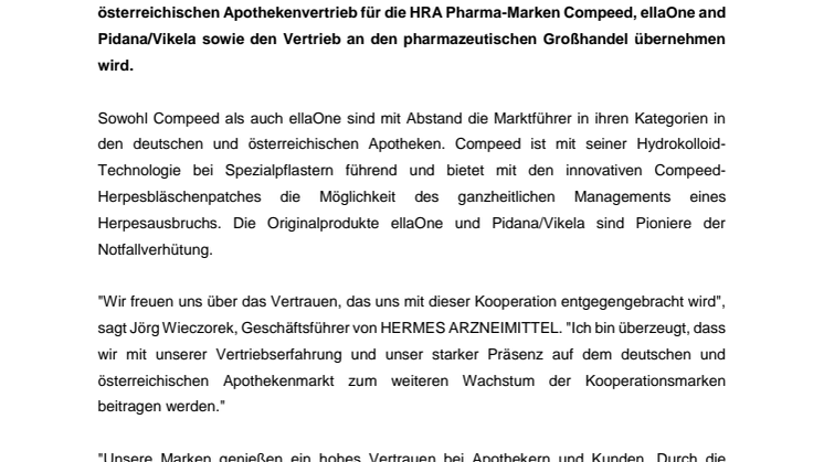 Pressemitteilung - Vertriebskooperation zwischen HERMES und HRA Pharma.pdf