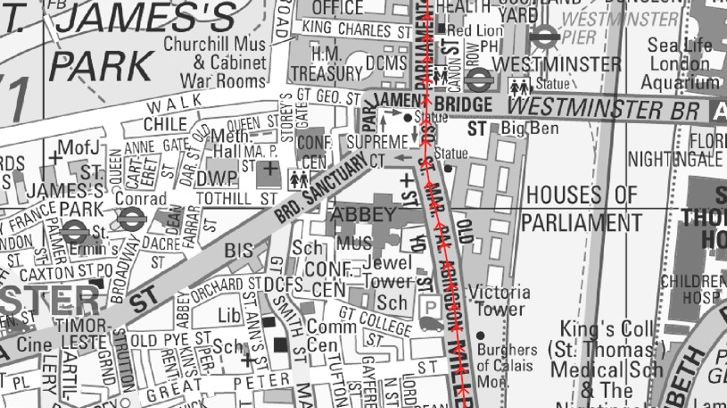Al Quds Day route map