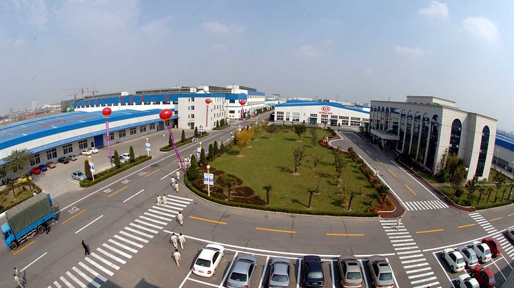 Kia bygger en tredje fabrik i Kina