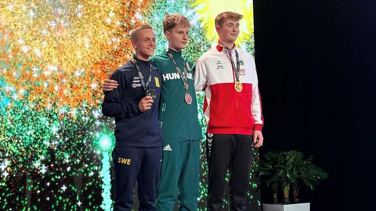 Victor Lindgren uppe på pallen i år igen