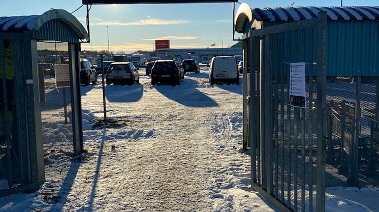 Nytt parkeringssystem på flygplatsen