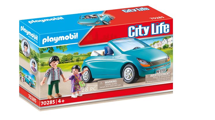 Papa und Kind mit Cabrio (70285) von PLAYMOBIL