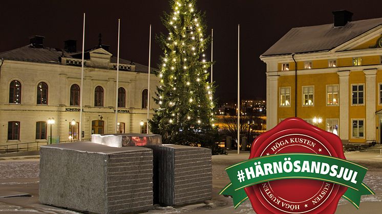 Ljusfest på Stora torget inleder Härnösandsjulen