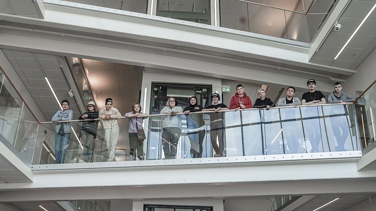 Banbrytande klass på Björknäsgymnasiet