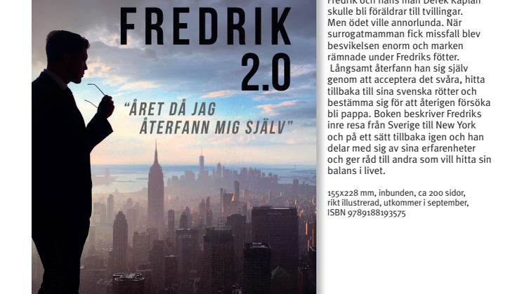 Ny bok av Fredrik Eklund bland höstens nyheter för Ekerlids Förlag