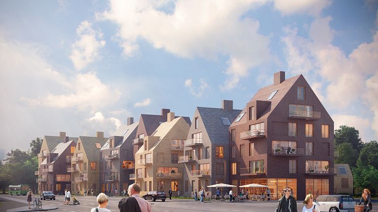 Kv Fregatten - Råå, Helsingborg / Illustration: LINK arkitektur