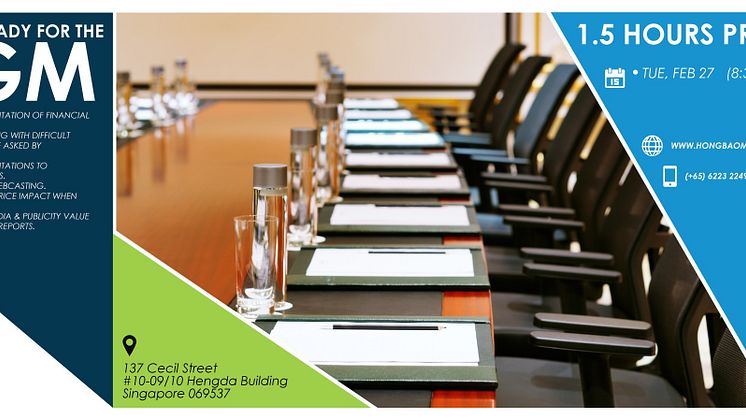 Calling all CEOs/CFOs/IROs: Are you ready for the AGM?