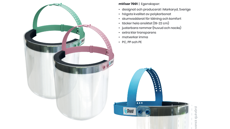 mShield produktblad: mVisor 7001