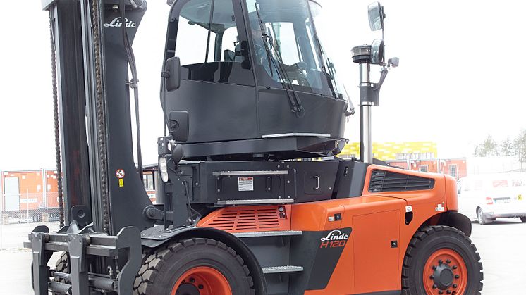 Världens första vridbara hytt på en stortruck