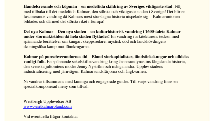 Kul i Kalmar i sommar!
