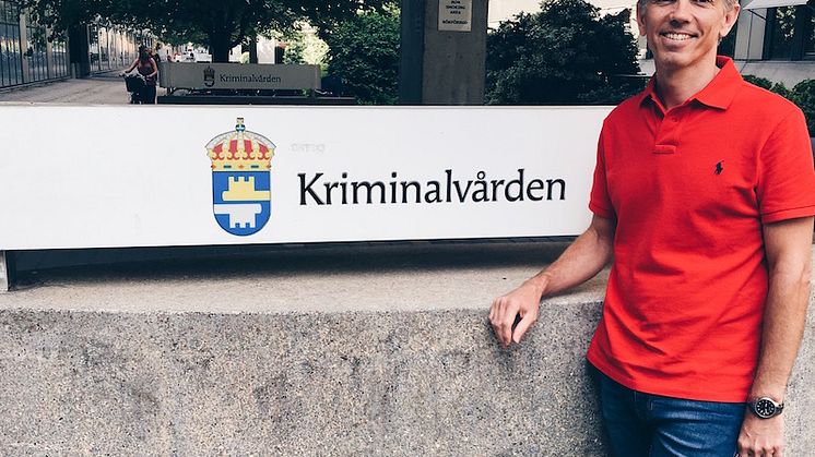 Jonas Kappling, chef för Applikationsutveckling på Kriminalvården