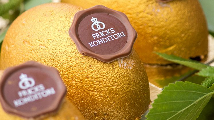 Solar Egg-bakelsen från Fricks Konditori. Foto Erica Sterner