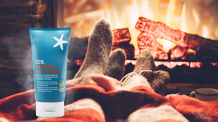 Nyhet! CCS Warming Foot Cream – vinterns ”måste ha”-produkt 