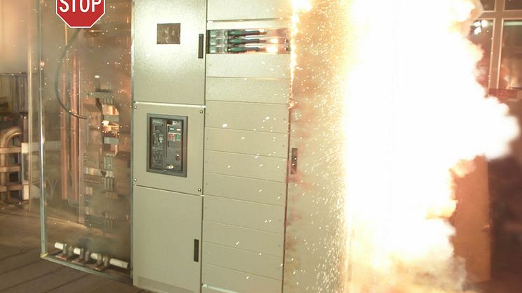 Arc explosion