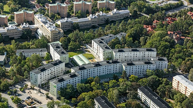 Vy över Bergshamra