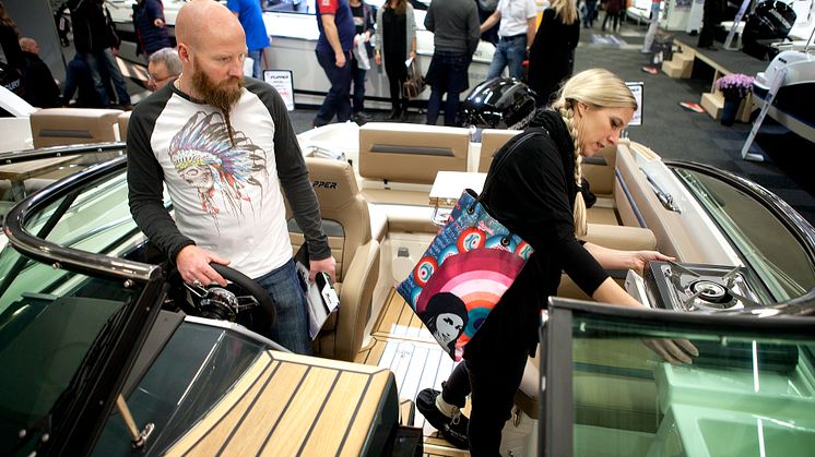 Båtmässan 2015.