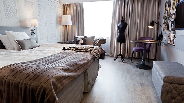 Hotellrum i Diligentias Scandic Rubinen, Göteborg