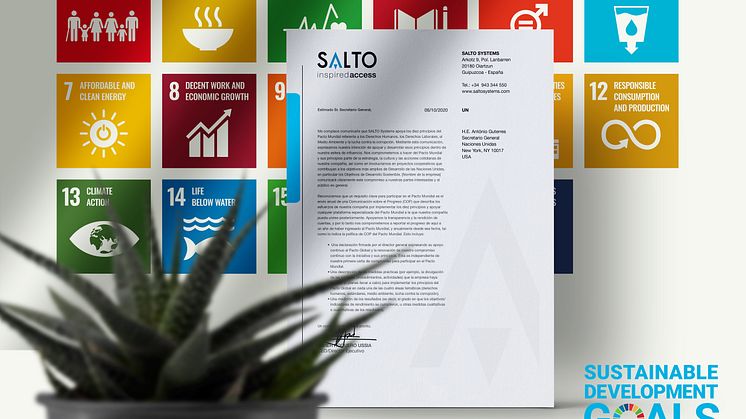 SALTO bidrar til SDGs