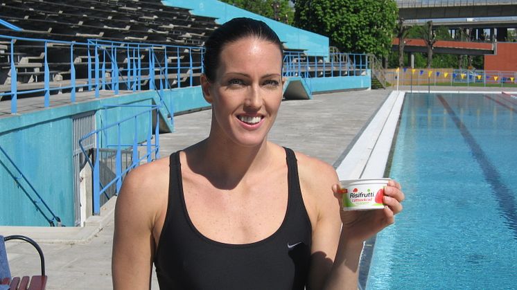 Ny ambassadör för Risifrutti® - Therese Alshammar