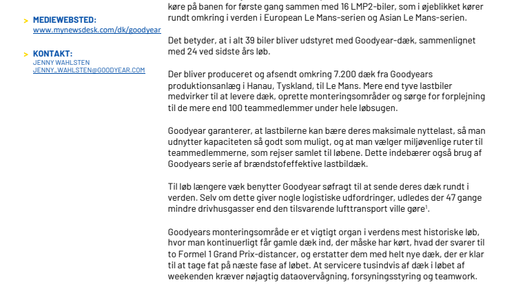Goodyear at Le Mans- The logistics behind the biggest race in motorsport _DK.pdf
