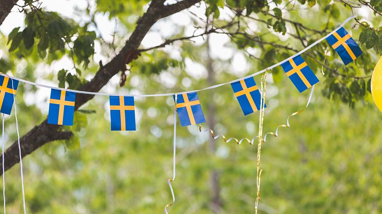 G:son hyllas på nationaldagen i samband med firandet på Kulturhustorget