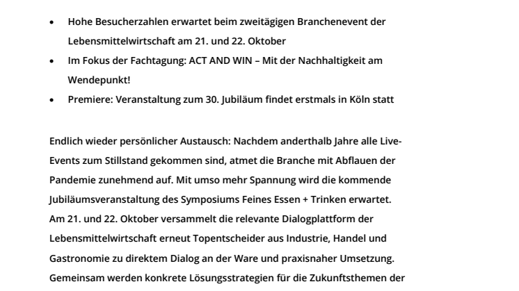 Symposium 2021: Volle Kraft voraus in die Zukunft
