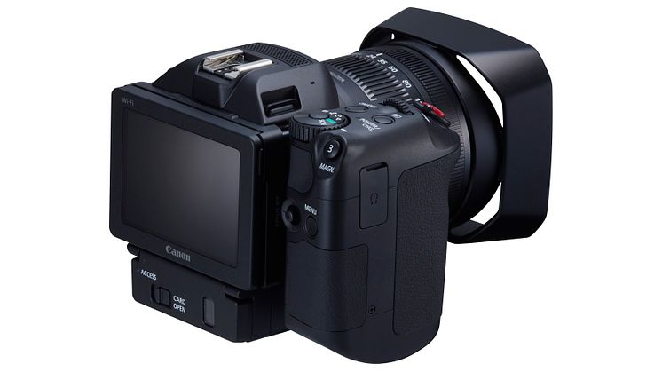 XC10 Lens Hood Back