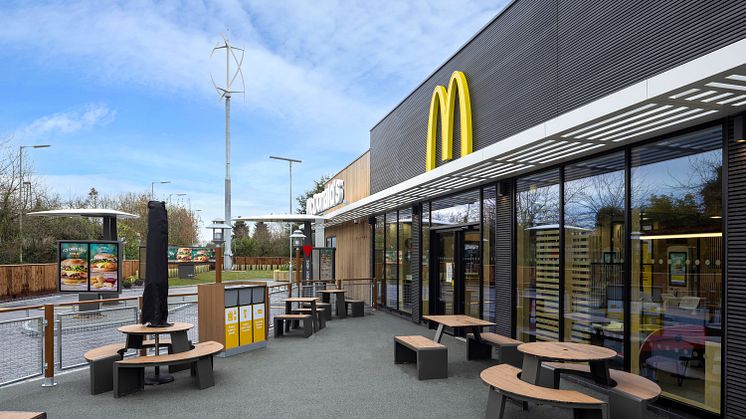 McDonald's Market Drayton_Terrasse