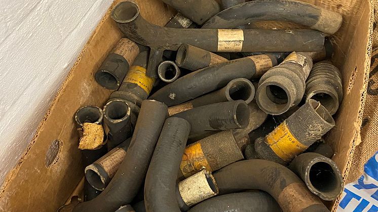 Bishopstone Hoard - rubber tubes