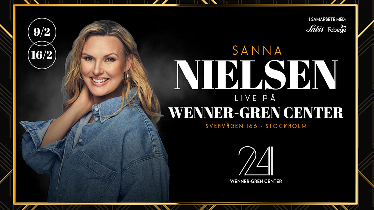Sanna Nielsen, Live på Wenner-Gren Center 