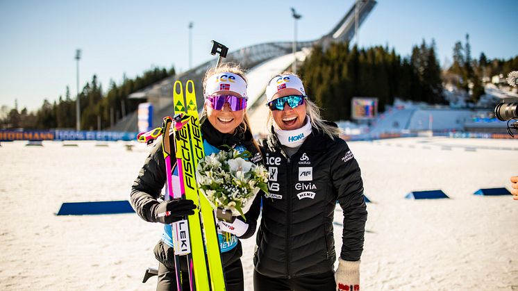 Klare for ny sesong: Ingrid Landmark Tandrevold og Tiril Kampenhaug Eckhoff er klare for en ny sesong. Foto: Kevin Voigt Fotografie 